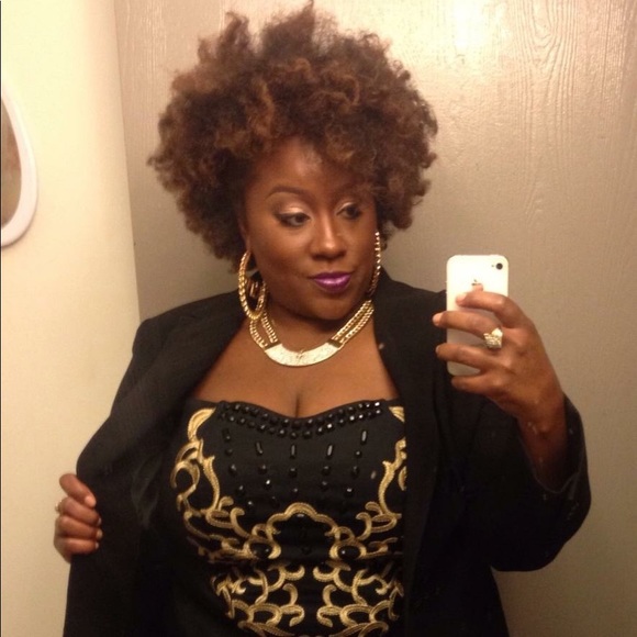 Ashley Stewart Tops - Embellished Corset